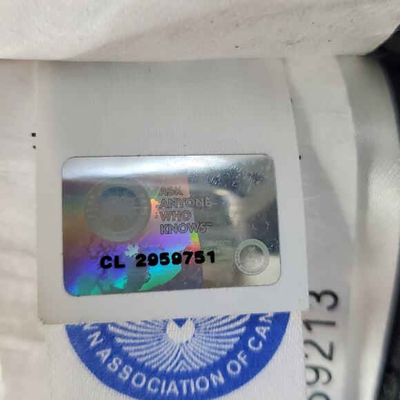 Canada Goose Kensington Parka Down Jacket Black Hooded 2506LA Size Small - Picture 15 of 15